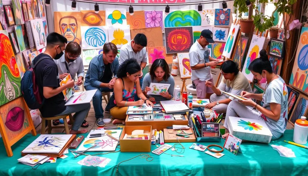 desafíos creativos en la comunidad artística
