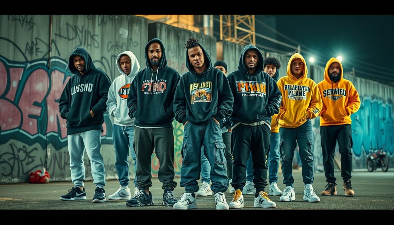 prompt para crear ilustraciones de moda streetwear con IA