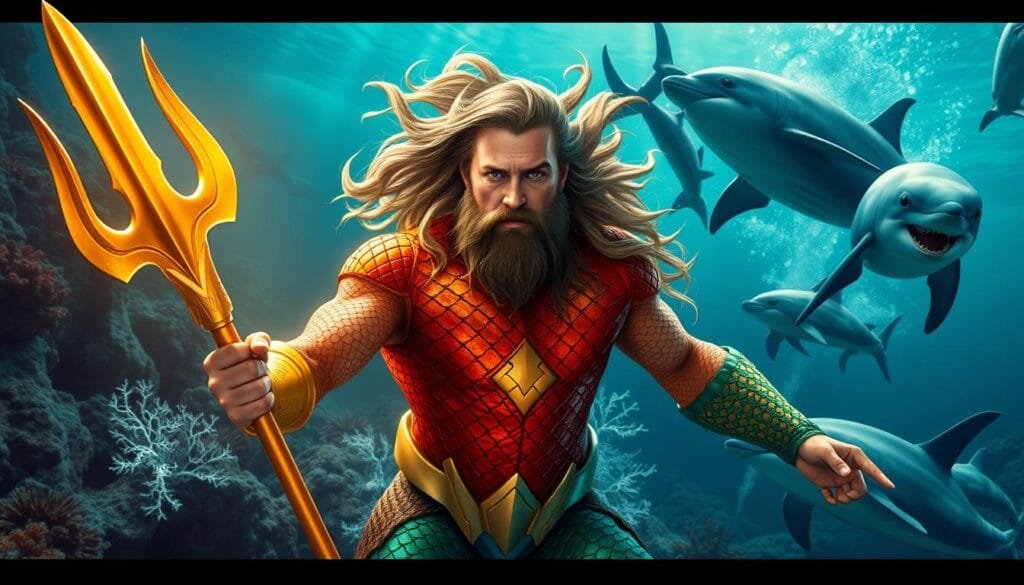 Características de personajes de Aquaman