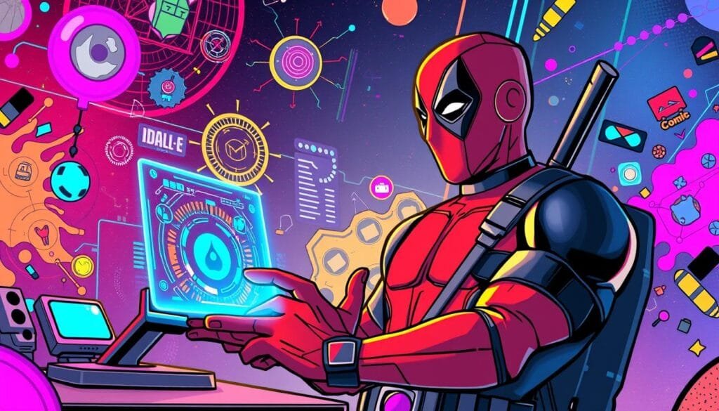 DALL-E 2 y generación de imágenes de Deadpool DALL-E 2 y generación de imágenes de Deadpool