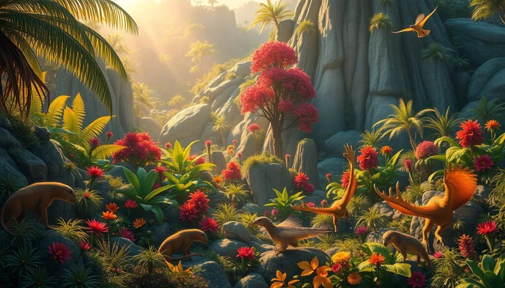 Futuro de las Ilustraciones de Flora y Fauna Extintas con IA