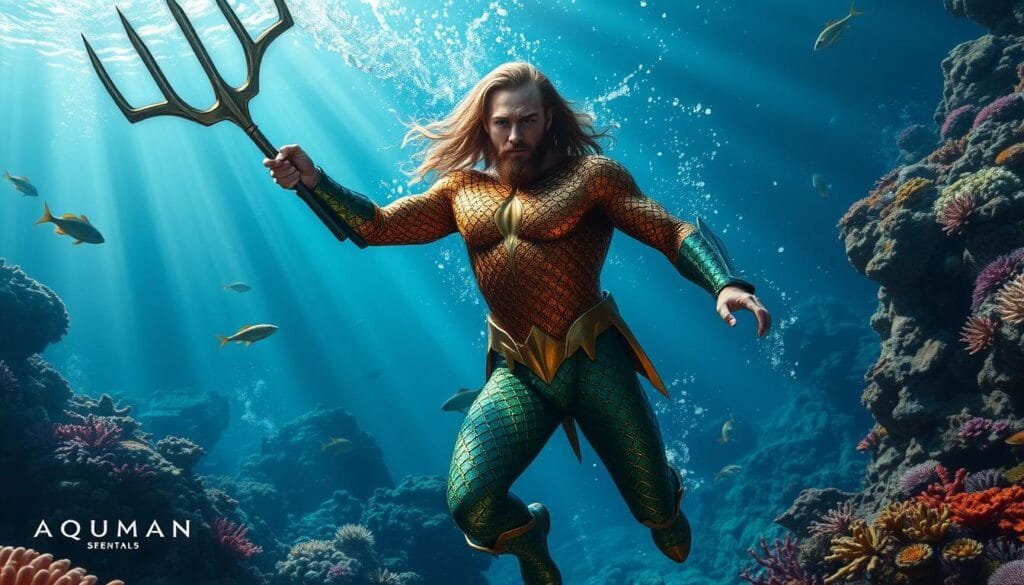 Imágenes de Aquaman generadas con inteligencia artificial