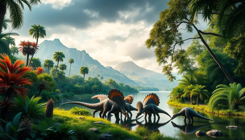 Prompts para Crear Ilustraciones de Flora y Fauna Extinta