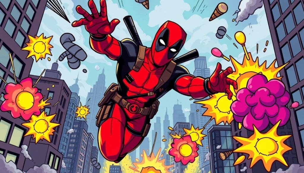 Resultados impresionantes de prompts para Deadpool Resultados impresionantes de prompts para Deadpool