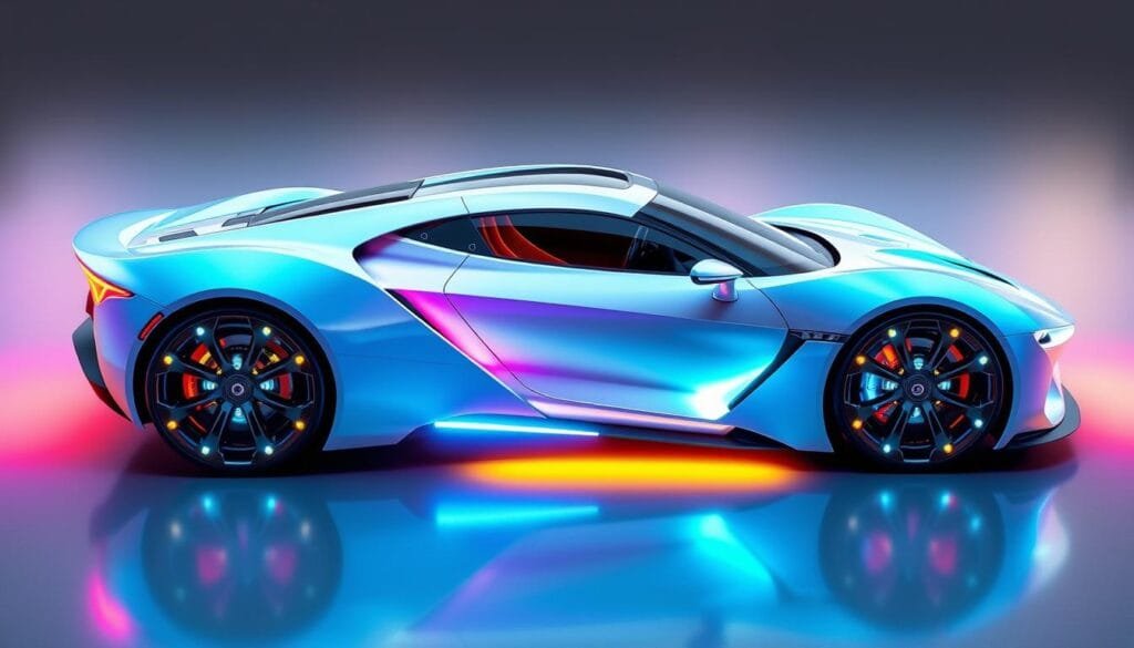 aplicaciones de la IA en el diseño de vehículos deportivos