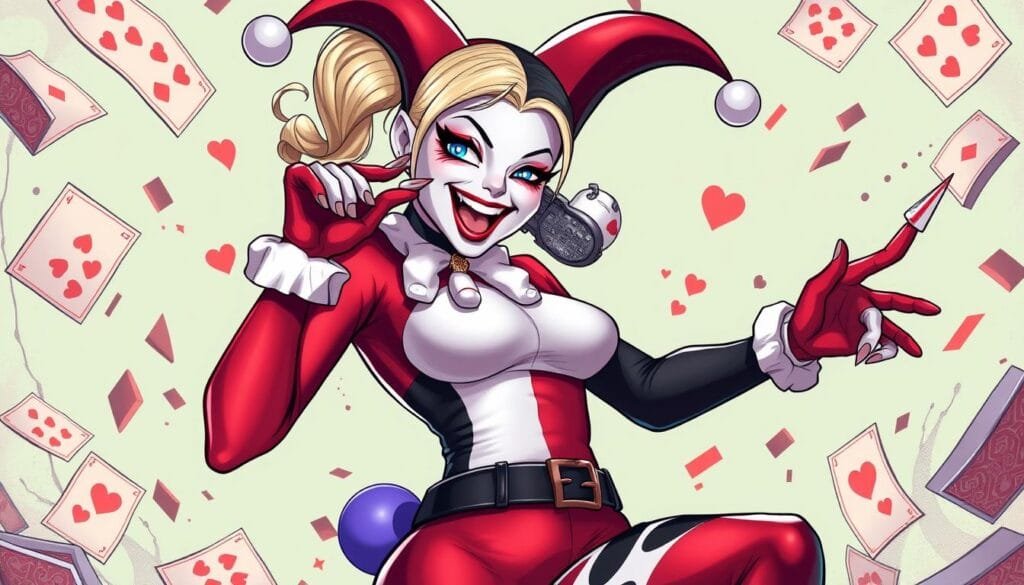 arte de Harley Quinn