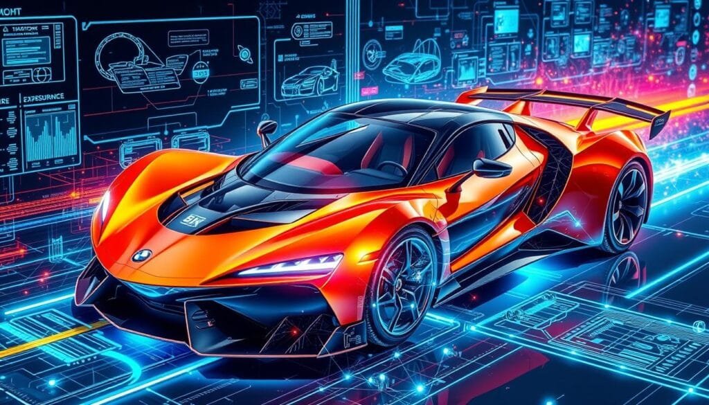 beneficios de inteligencia artificial en el diseño automotriz