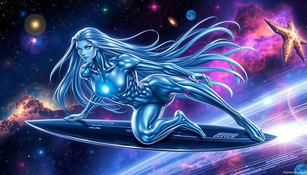 características del Silver Surfer características del Silver Surfer