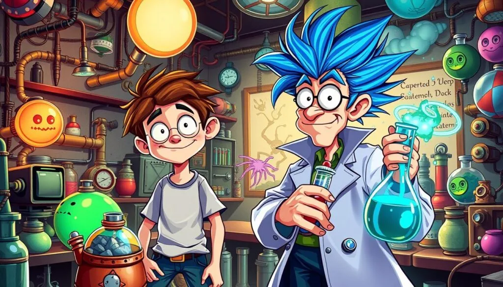 características personajes Rick y Morty