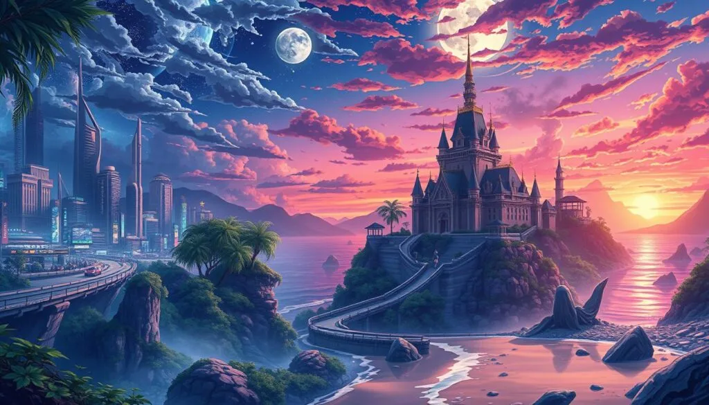 categorías de prompts escaneos de anime