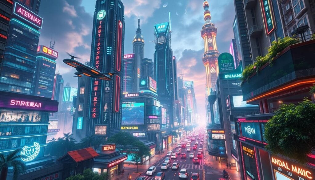 ciencia ficción inteligencia artificial mundos futuristas