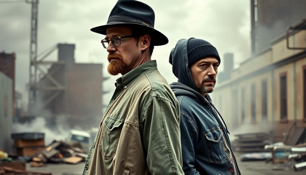 clasificación de prompts sobre Walter White y Jesse Pinkman