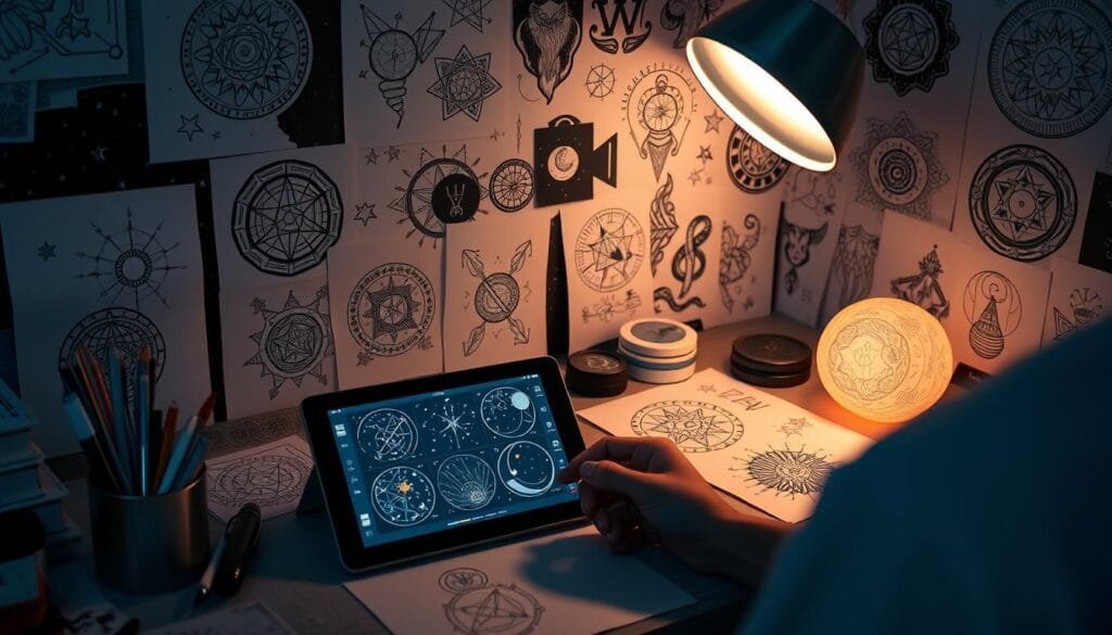 cómo usar generador de tatuajes