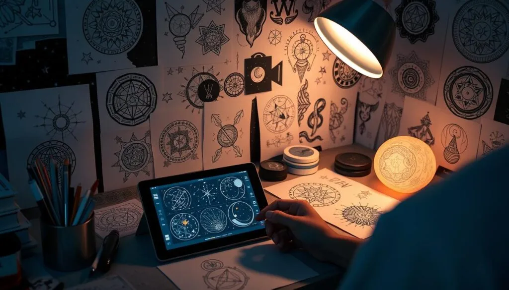 cómo usar generador de tatuajes