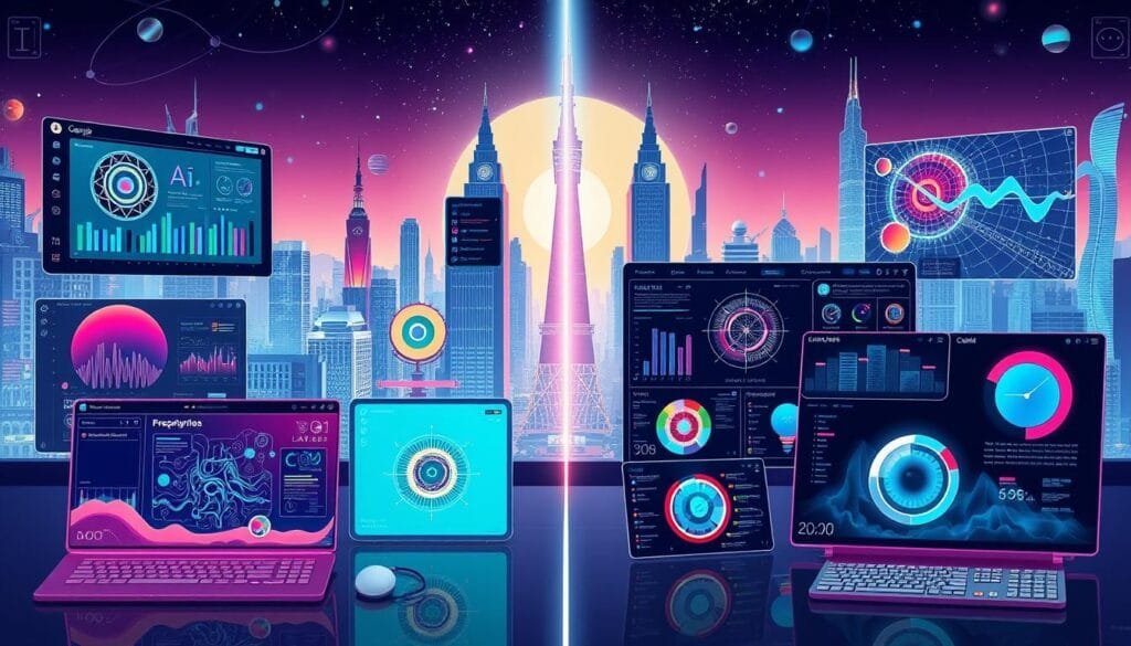 comparación de herramientas de IA para creación artística