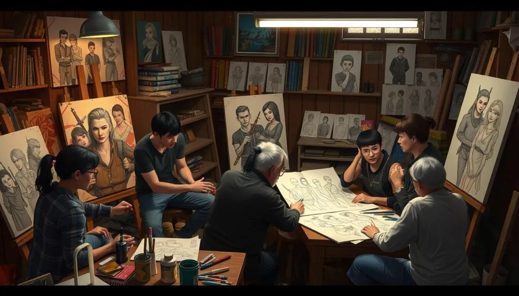comunidad de artistas