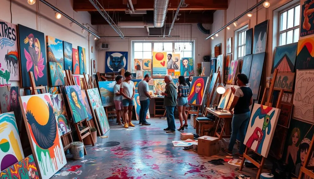 comunidad de artistas