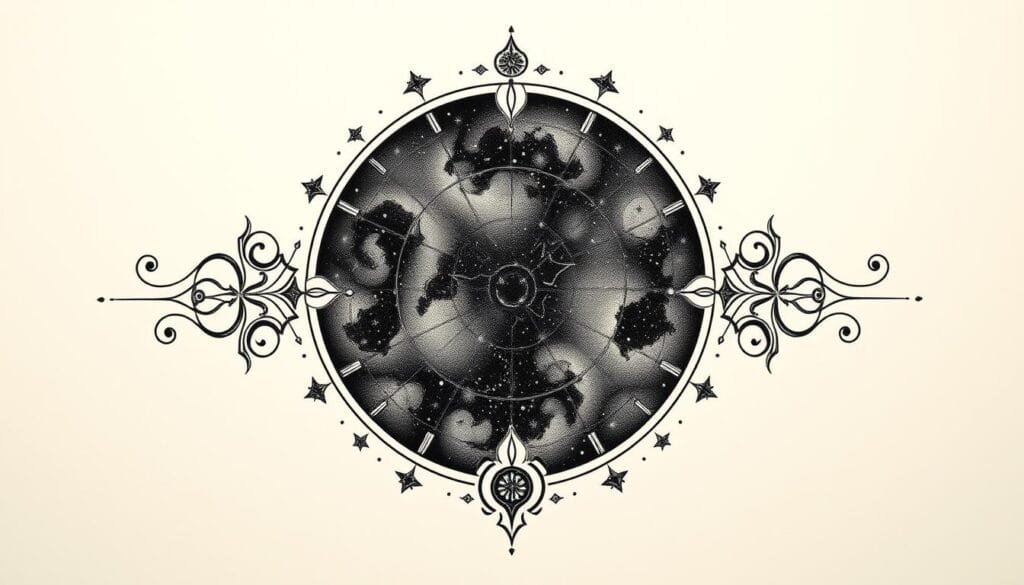 constelaciones en tatuajes