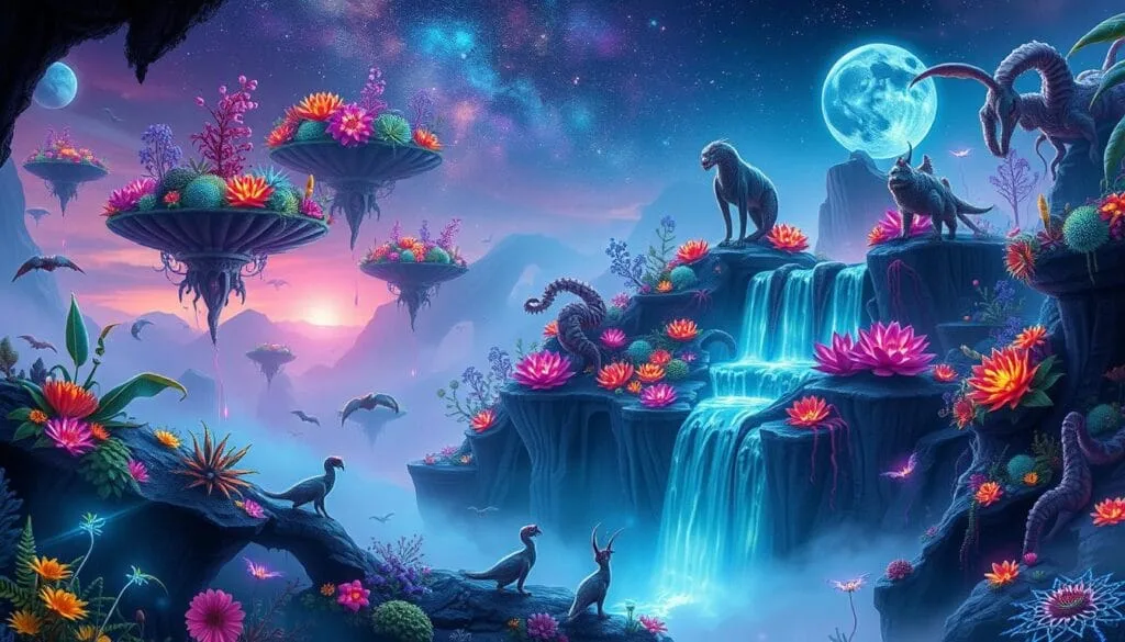creación de ecosistemas fantásticos