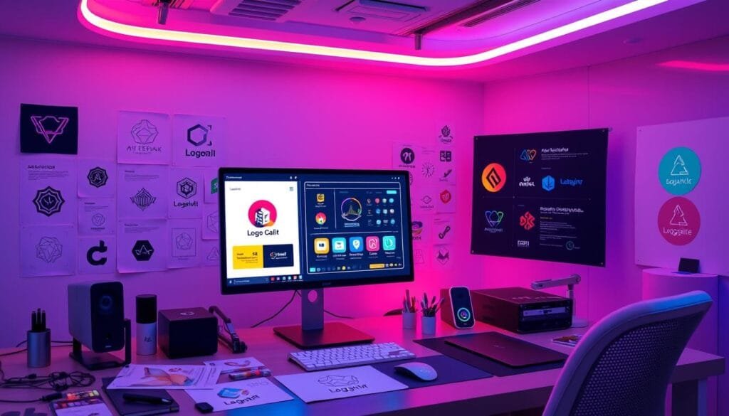 creación de logotipos con inteligencia artificial