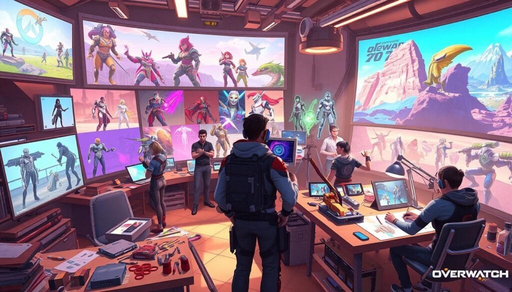 creación de personajes Overwatch creación de personajes Overwatch