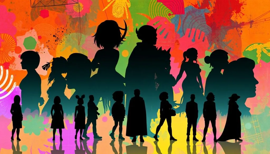 creación de siluetas con IA