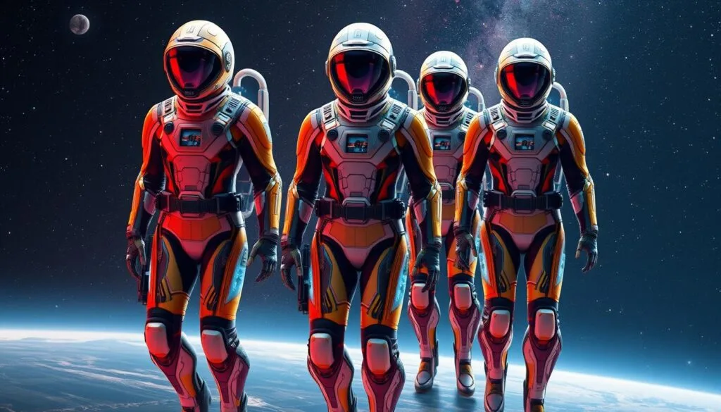 creación trajes espaciales