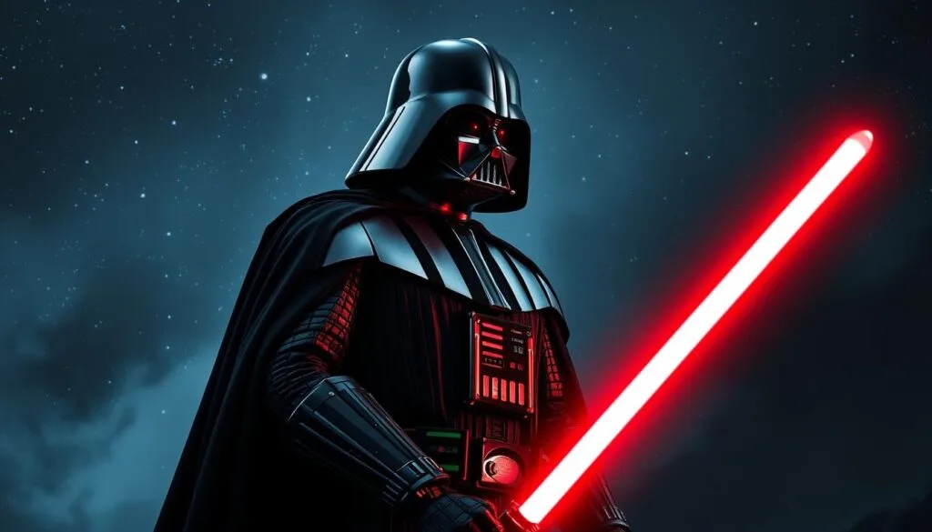creación visual Darth Vader creación visual Darth Vader