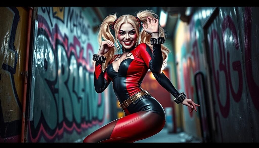 crear imágenes Harley Quinn