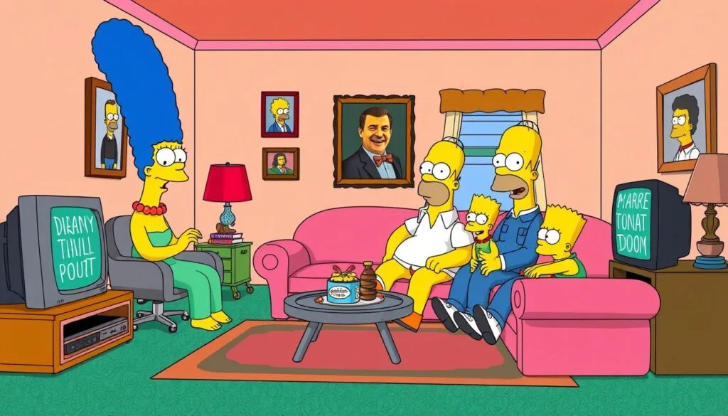 definir escenas de personajes de Los Simpsons