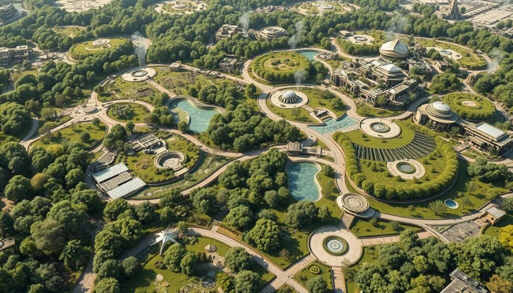 desafíos de la IA en diseño de parques