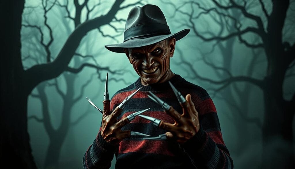 ejemplos de prompts Freddy Krueger