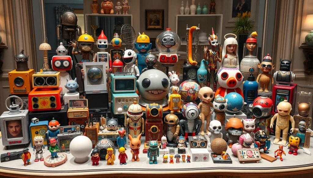 ejemplos de prompts creativos para objetos de colección