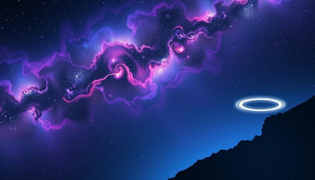 ejemplos de prompts paisajes estelares