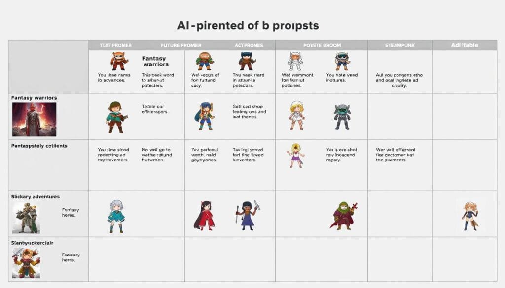 ejemplos de prompts para creación de imágenes