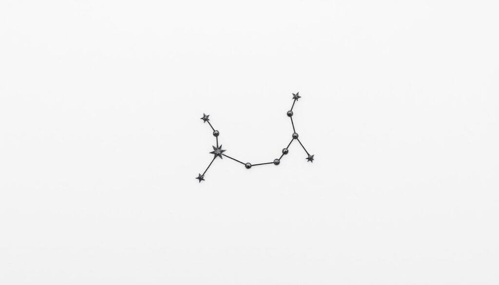 ejemplos de prompts para tatuajes de constelaciones