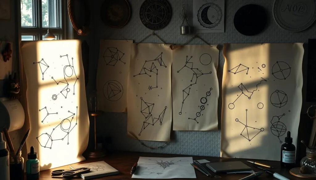 elección de tatuajes en diseño personal