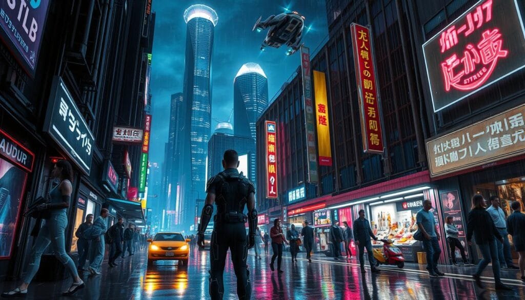 elementos clave para un prompt Cyberpunk efectivo elementos clave para un prompt Cyberpunk efectivo