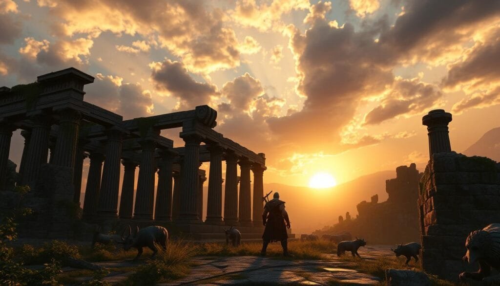 escenografía para Kratos escenografía para Kratos