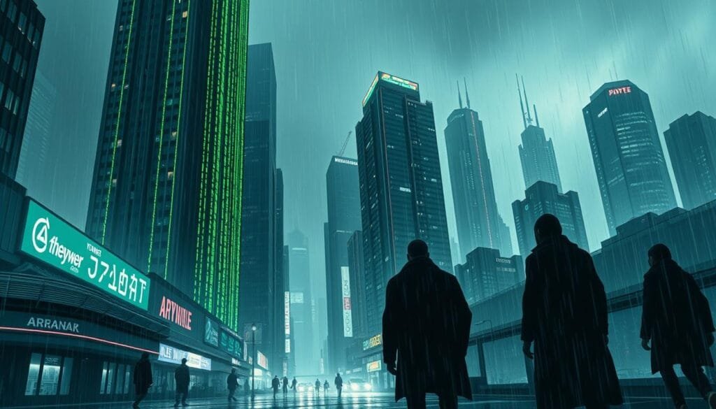 estética de The Matrix