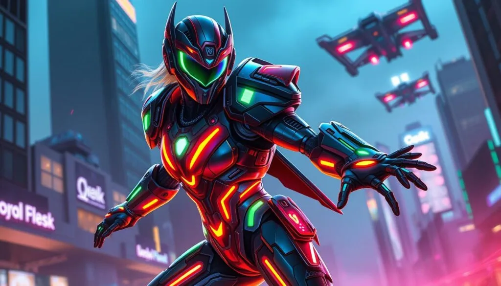estilos artísticos de Samus Aran