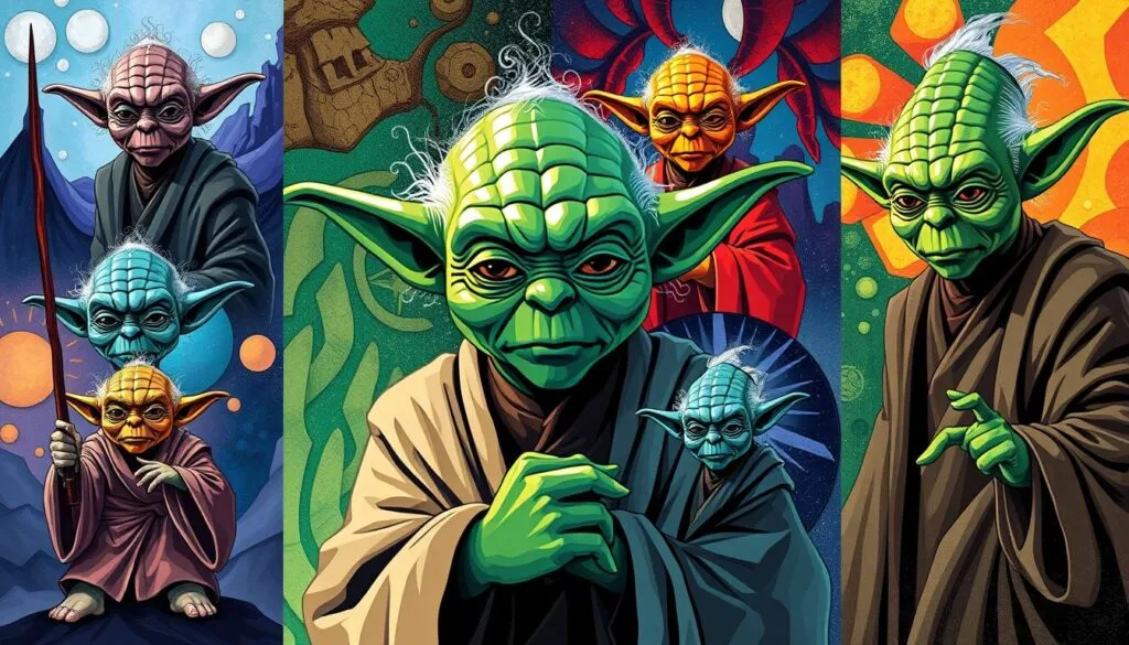 estilos artísticos en Yoda estilos artísticos en Yoda