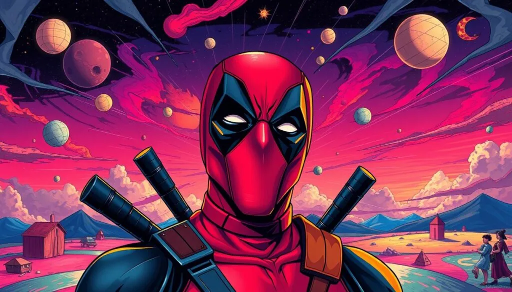 estilos artísticos en imágenes de Deadpool