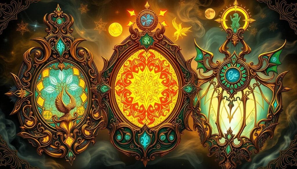 estilos artísticos en la creación de arte mágico