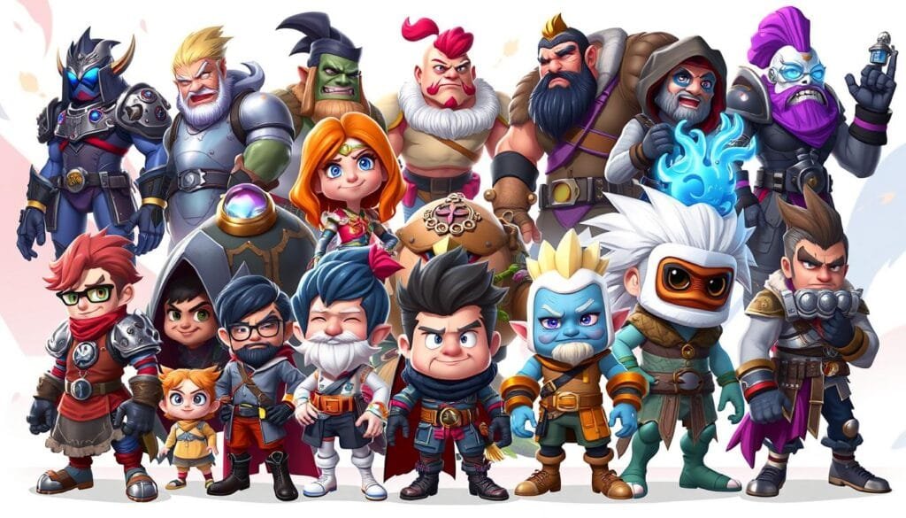 estilos de personajes estilos de personajes