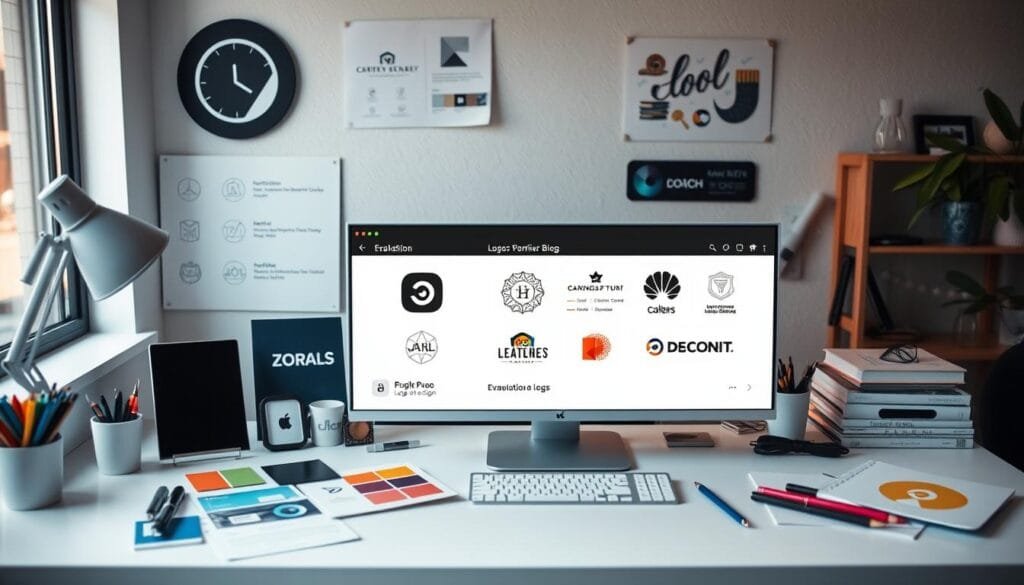 evaluación de logotipos