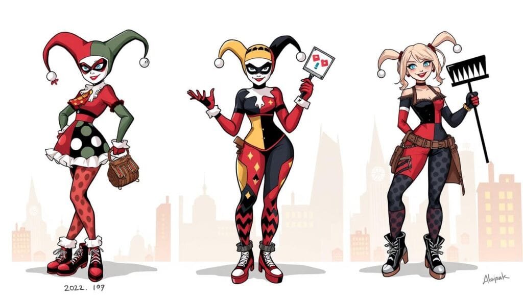 evolución de Harley Quinn