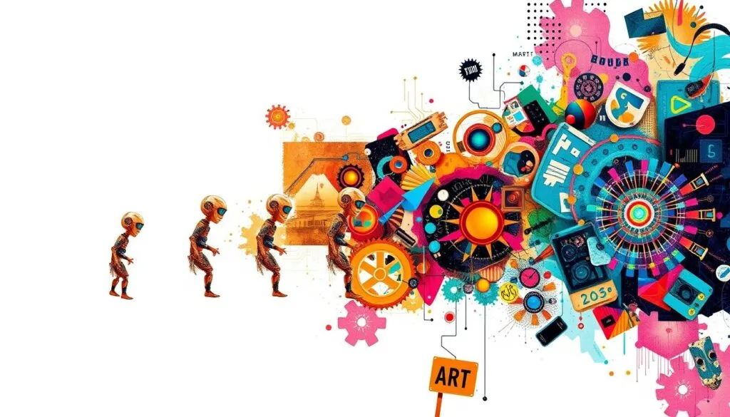 evolución de la IA en arte