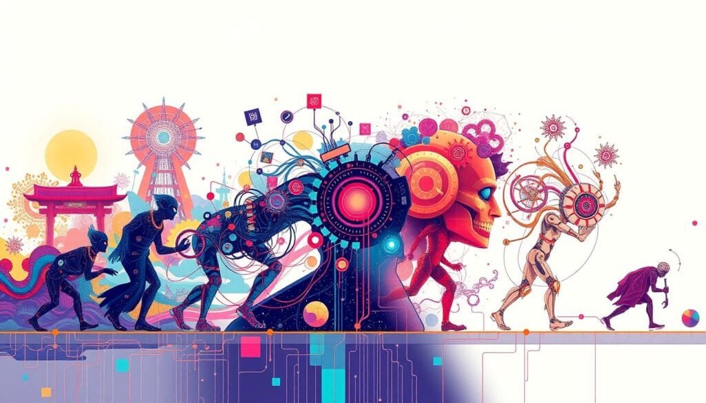 evolución de la IA en el arte conceptual evolución de la IA en el arte conceptual