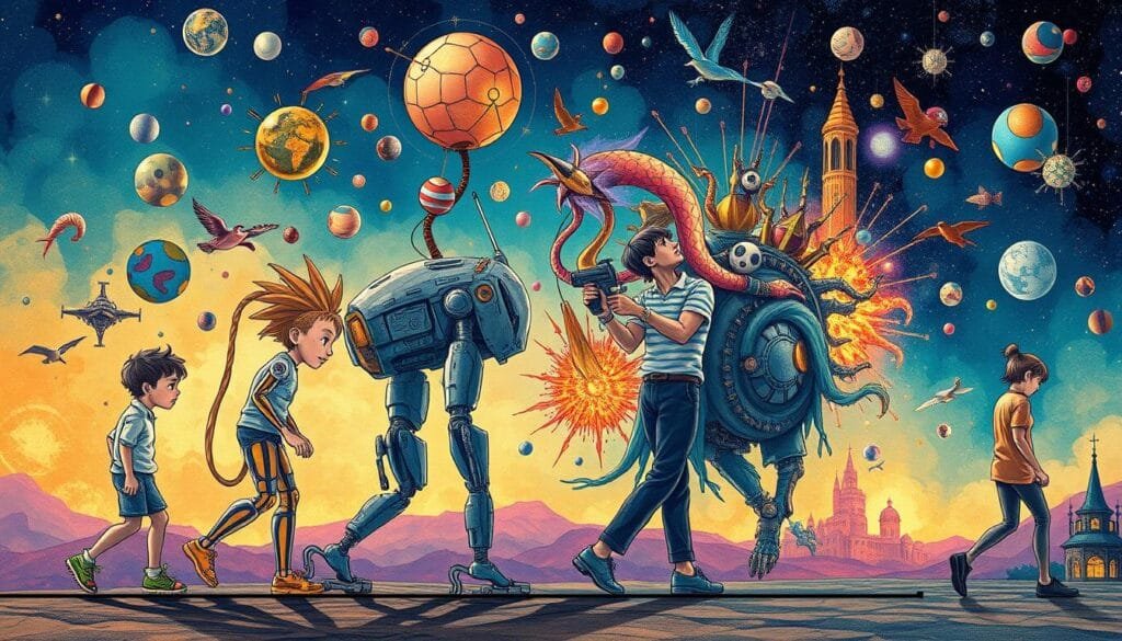 evolución de la IA en la ilustración evolución de la IA en la ilustración